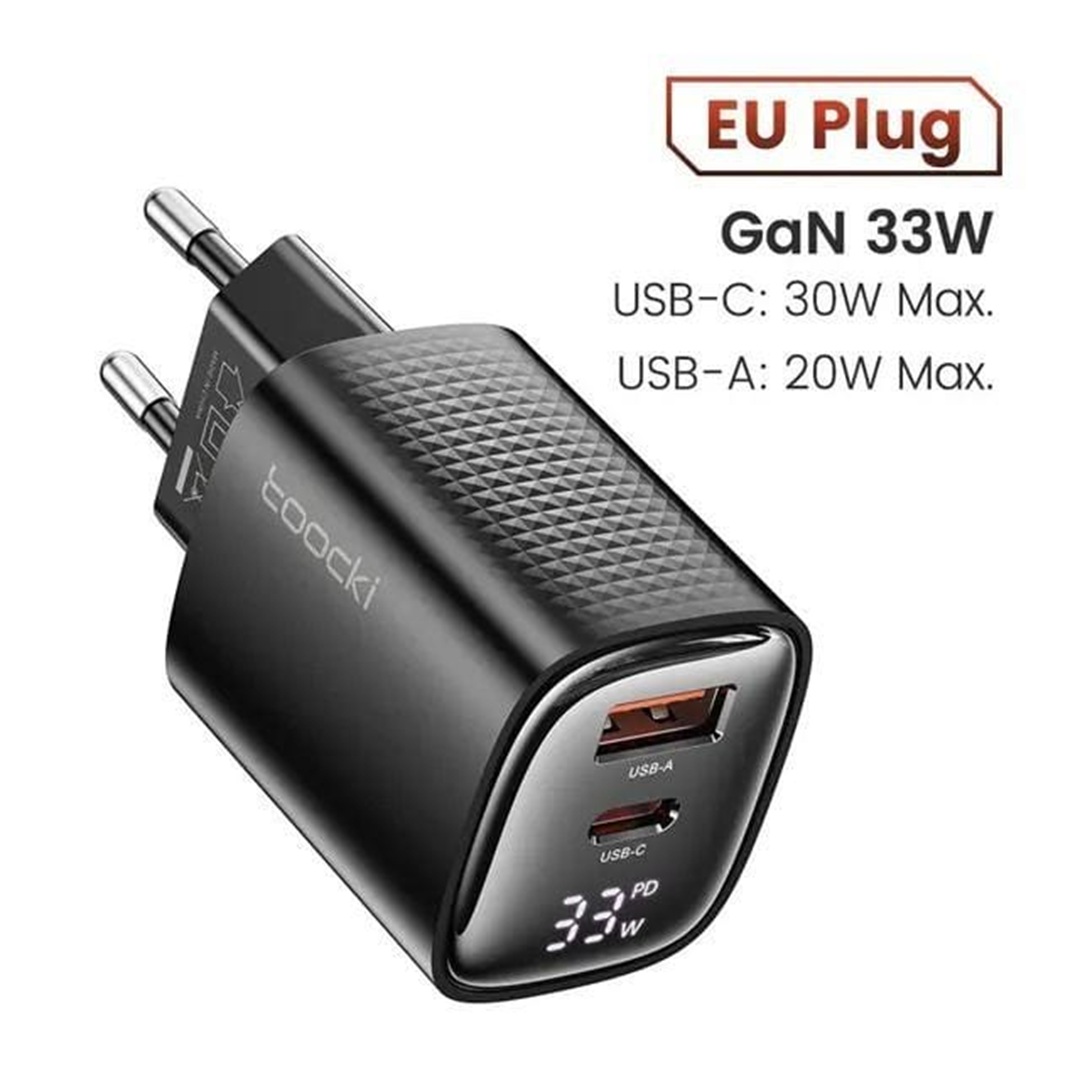 EU Plug GaN 33W Toocki
