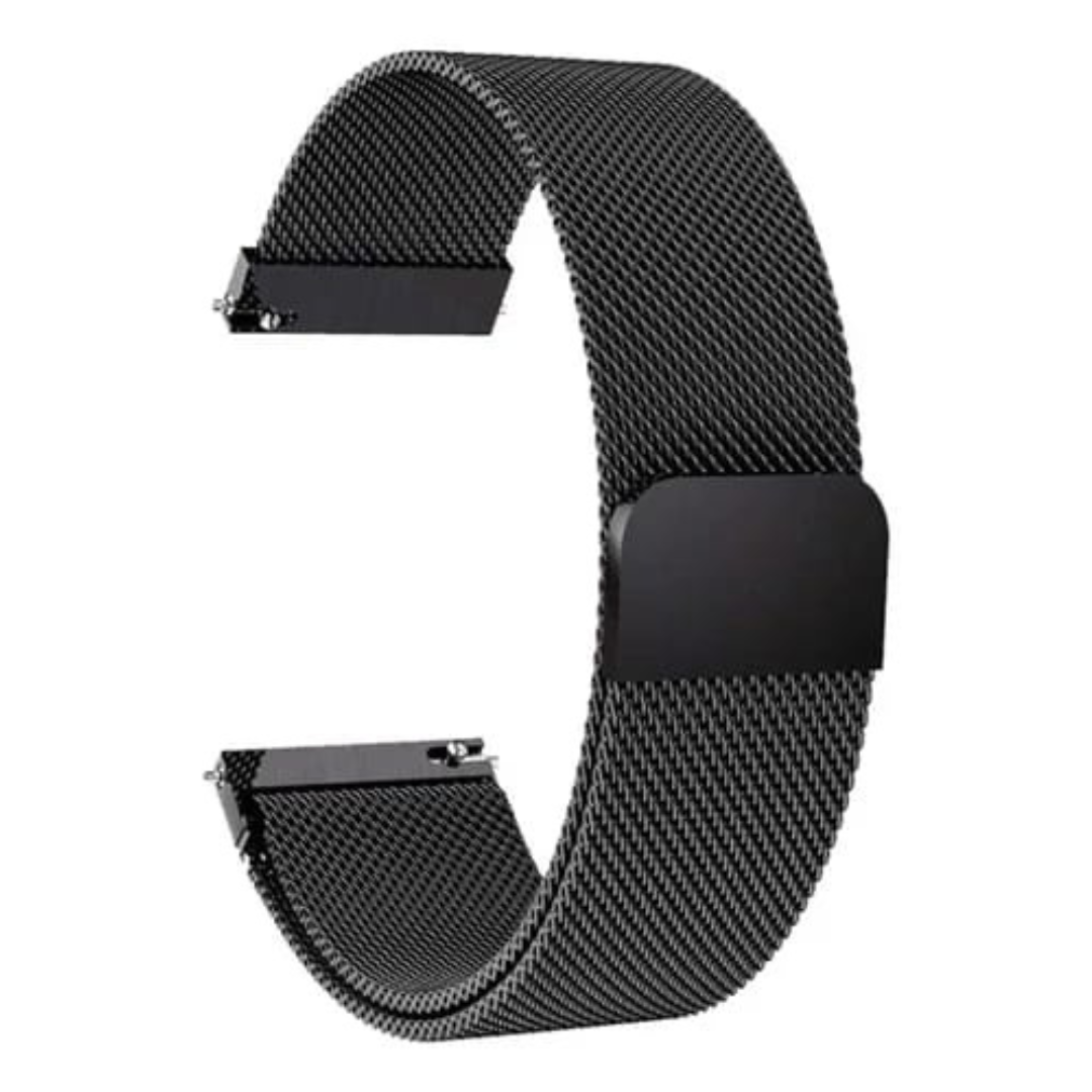 Pulseira metal 22mm cor cinza