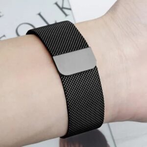 Pulseira metal 22mm cor preta
