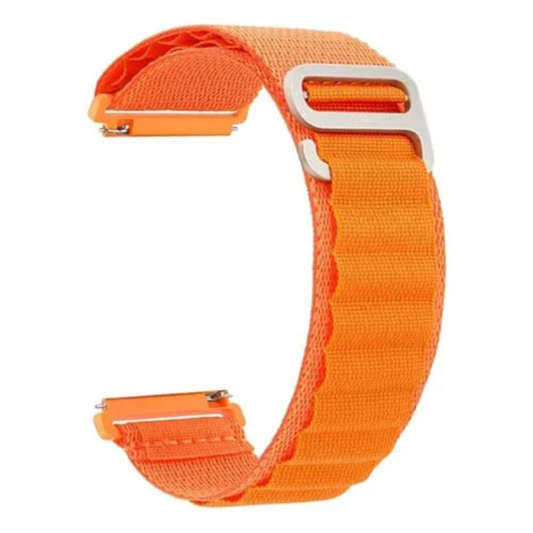 Pulseira nylon 22mm laranja