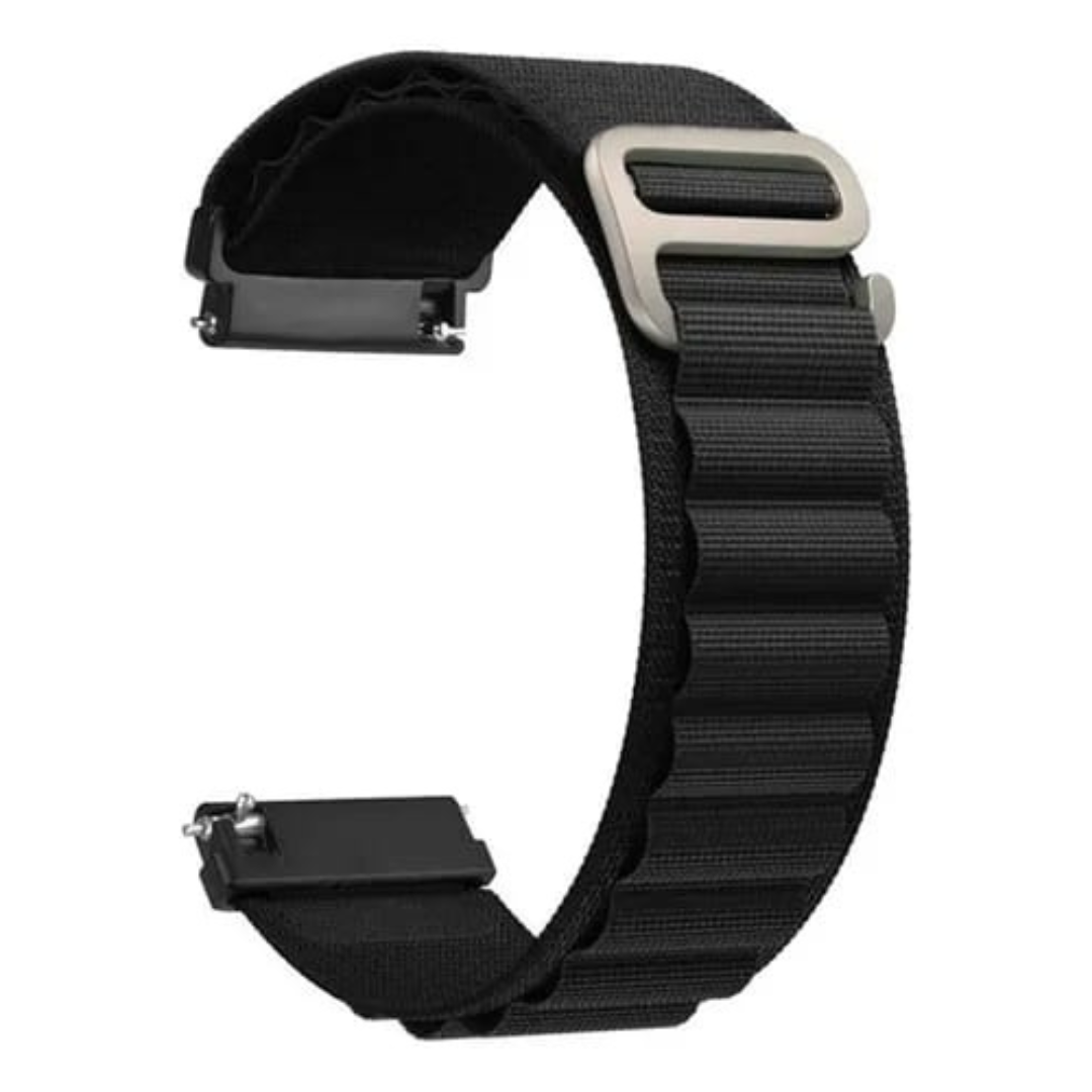 Pulseira nylon 22mm preto