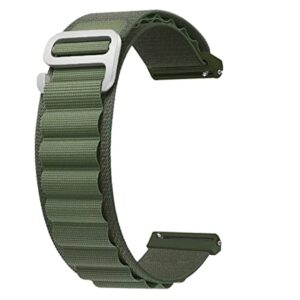 Pulseira nylon 22mm Verde